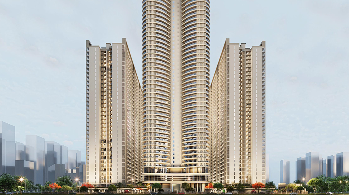 Gaurs Aspire Centurian Park architectural elevation